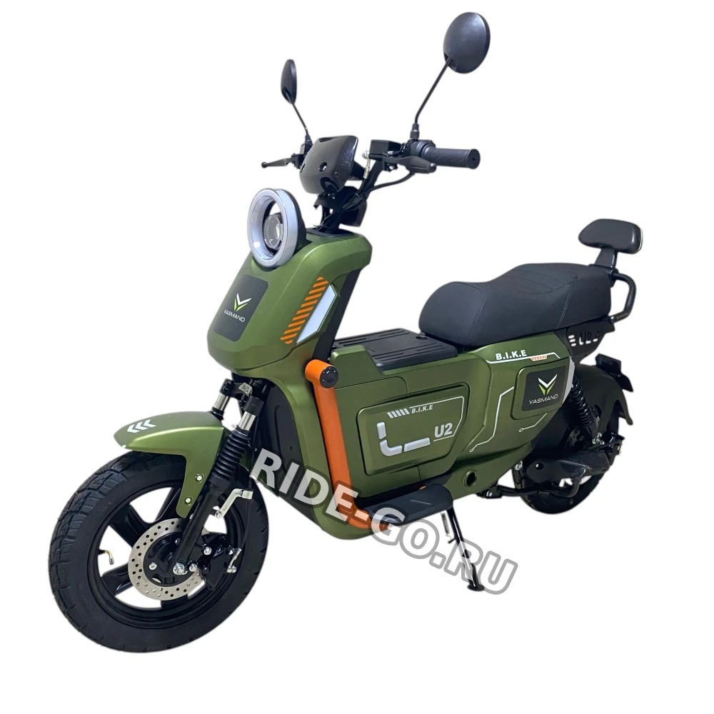 Электроскутер YASMAND U2 Pro LiFePO4 Зелёный