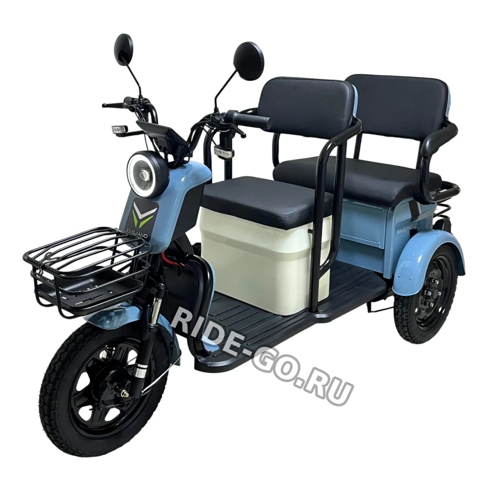 Электротрицикл Yasmand R12 Li-ion Голубой