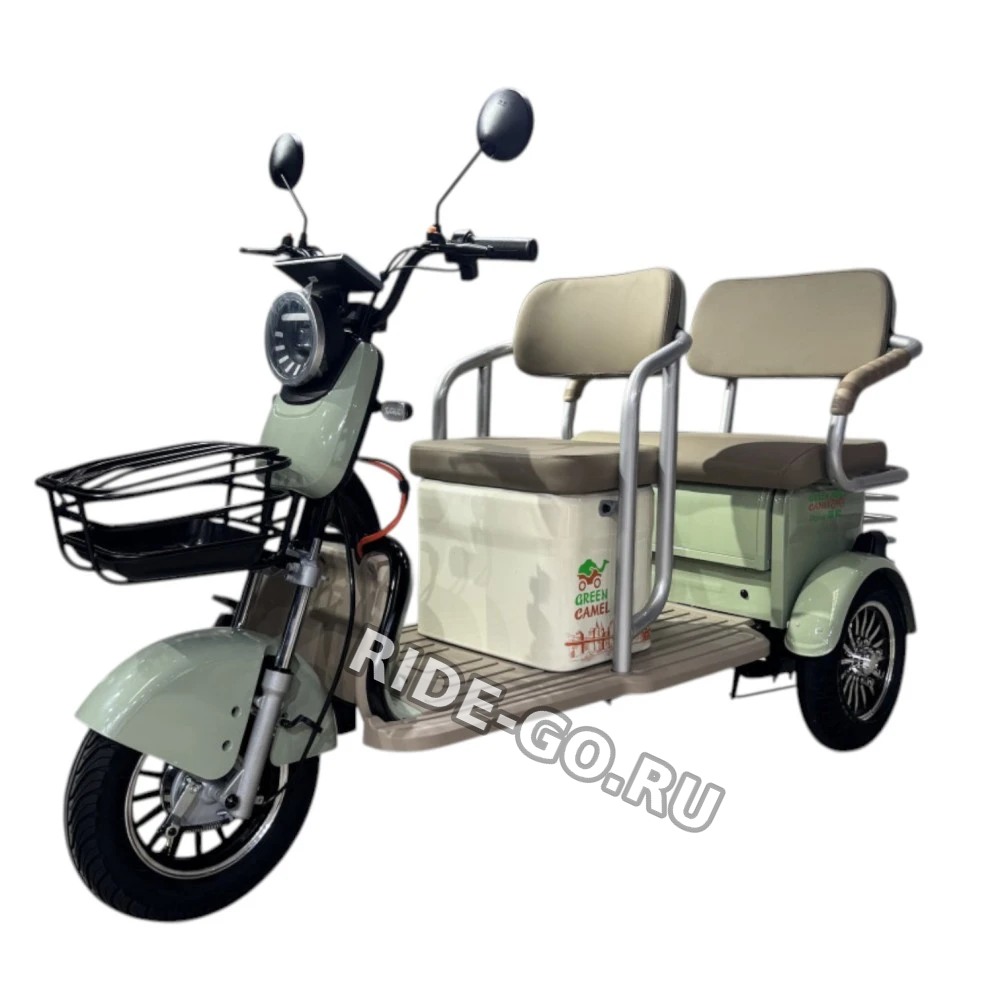 Электротрицикл GreenCamel Пони Z8 V2 (72V20Ah 1000W) дифференциал