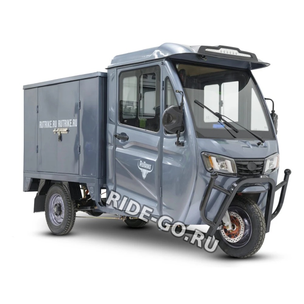 Грузовой электротрицикл Rutrike КАРГО Кабина Дуал NEXT