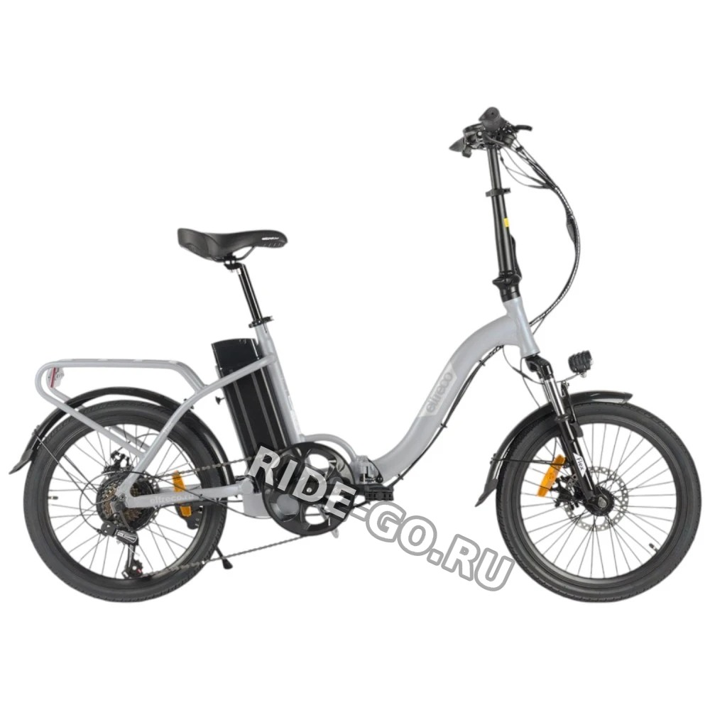 Электровелосипед Eltreco Flex Серебристый-матовый