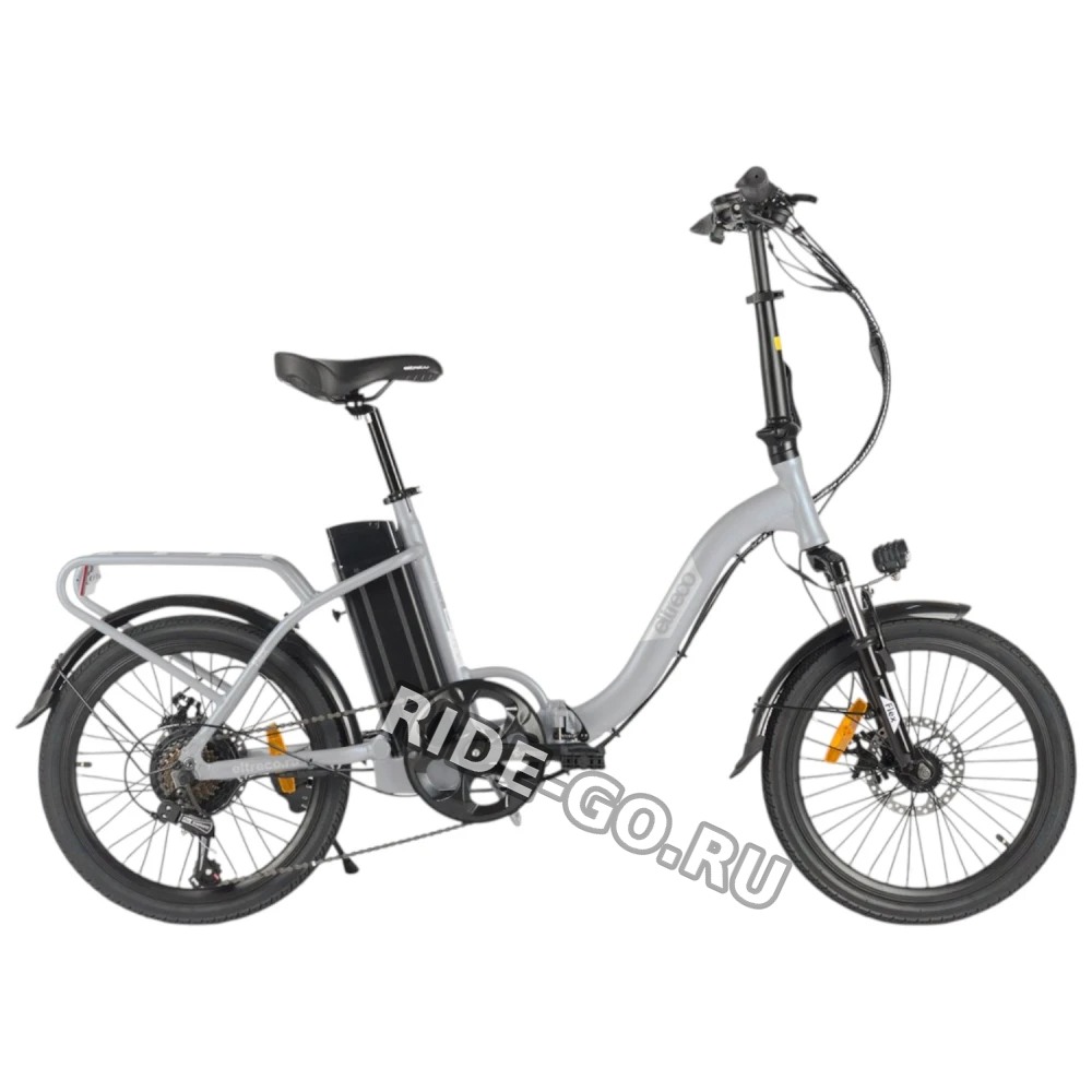 Электровелосипед Eltreco Flex UP Серебристый-матовый