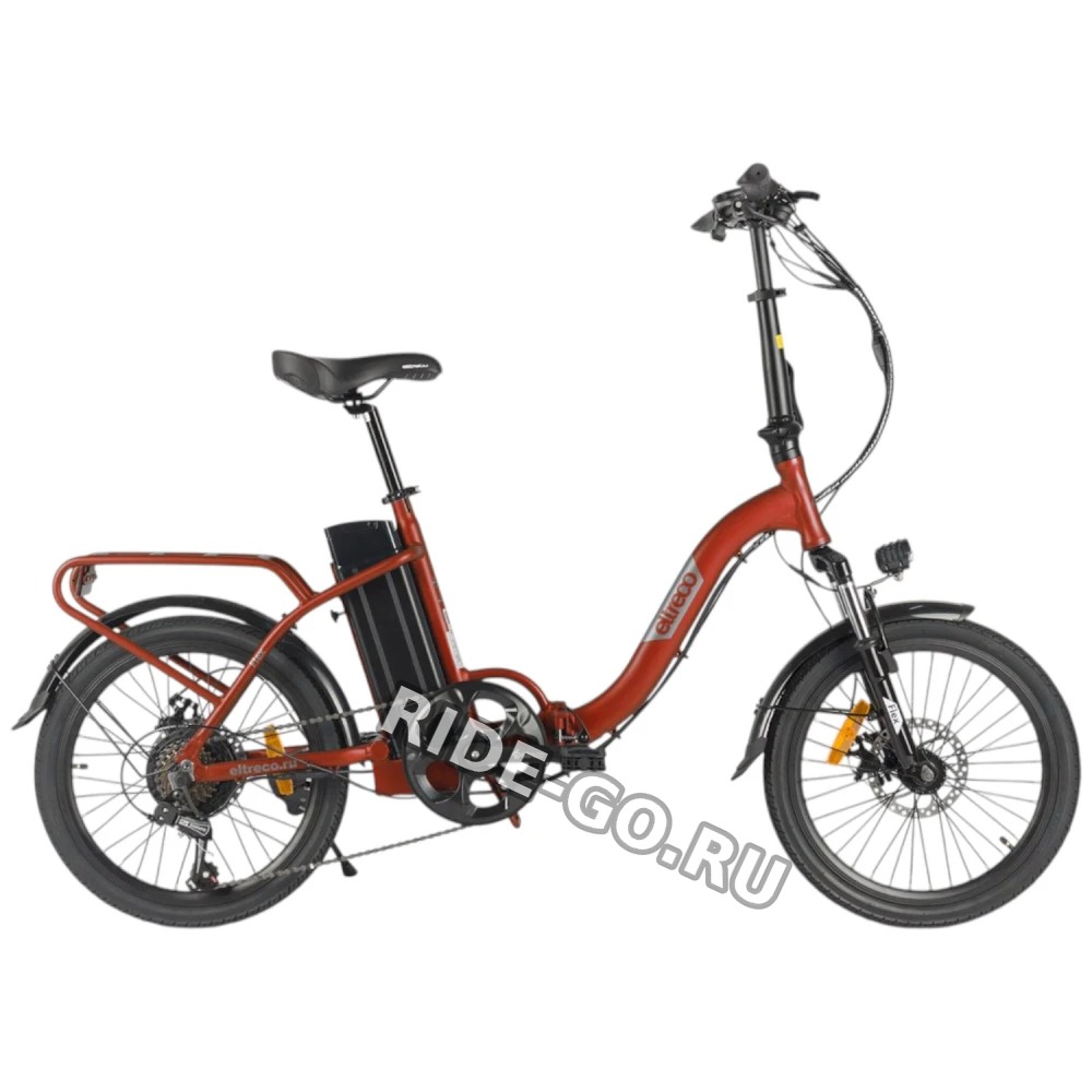Электровелосипед Eltreco Flex UP Красный-глянец