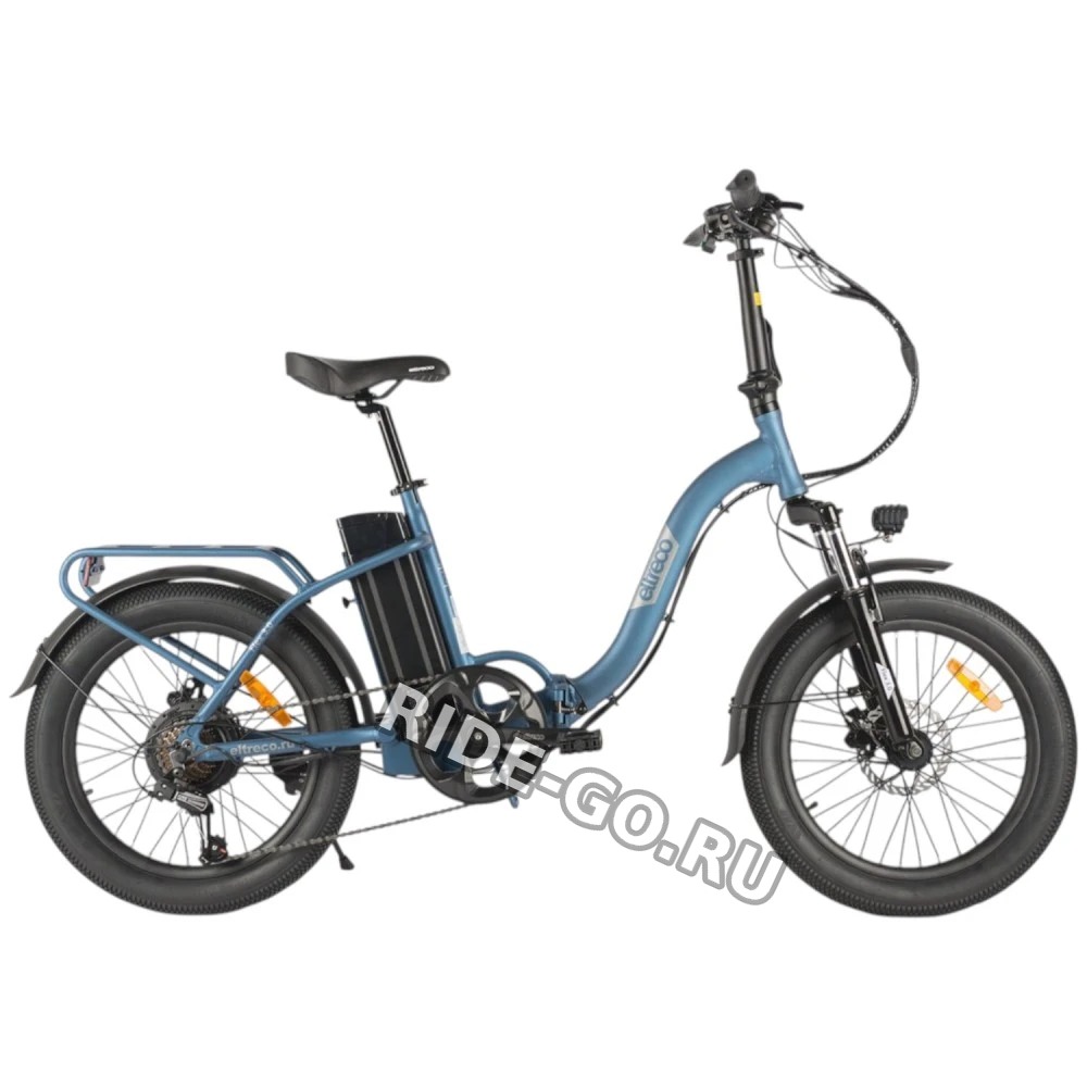 Электровелосипед Eltreco Flex 3.0 Синий-матовый