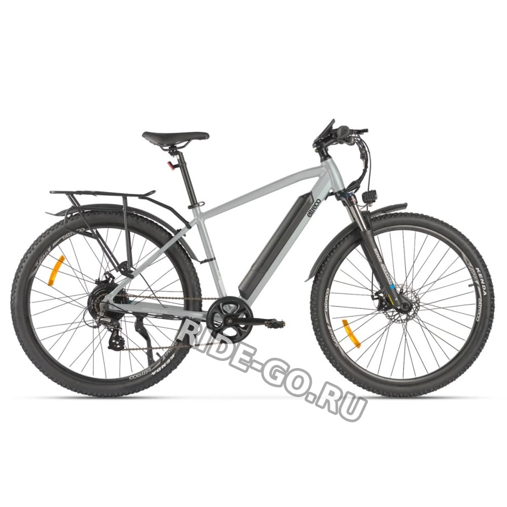 Электровелосипед Eltreco Ultra Max Серебристый-матовый