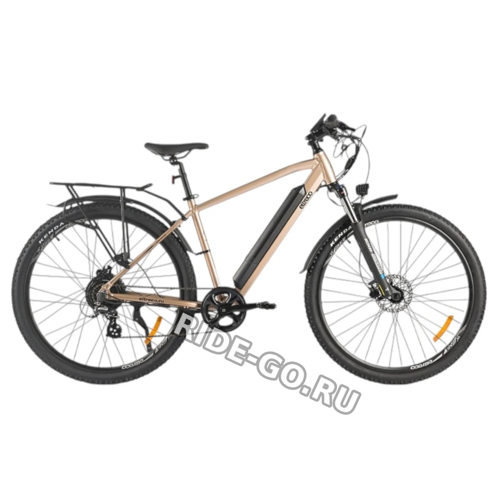 Электровелосипед Eltreco Ultra Max Pro Золотой-глянец