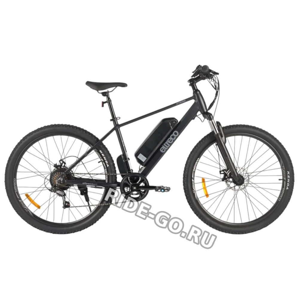 Электровелосипед Eltreco XT 600 Чёрный-матовый