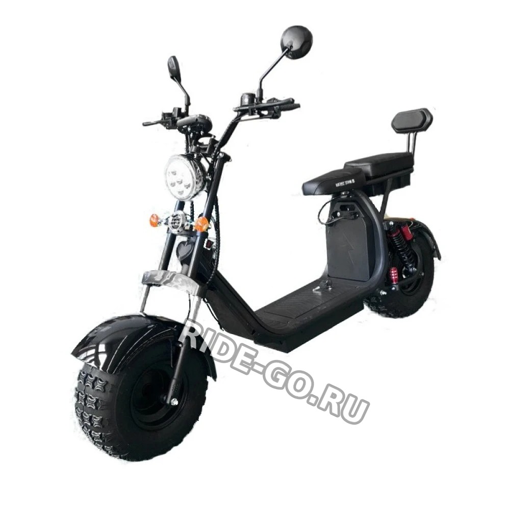 Электроскутер CityCoco White Siberia PRO+ 2000w OFF ROAD