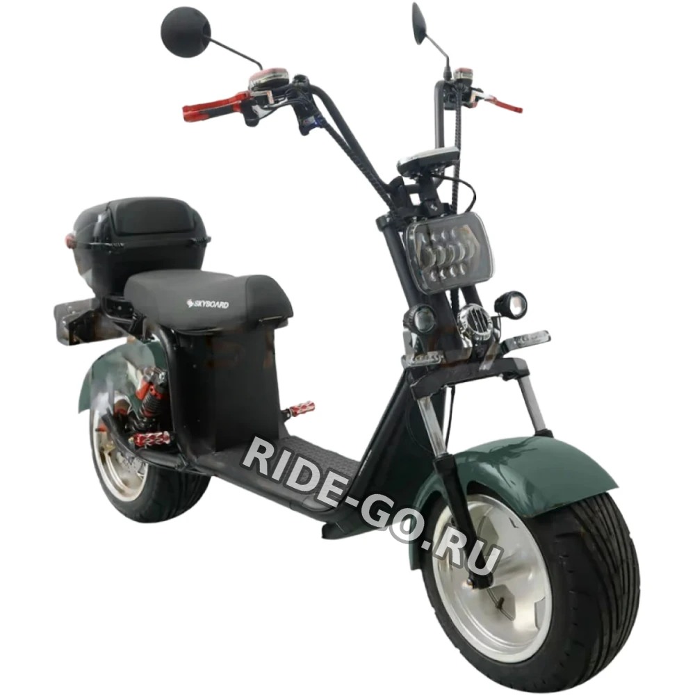 ЭЛЕКТРОСКУТЕР CITYCOCO SKYBOARD DON BR30 3000 60V Зеленый
