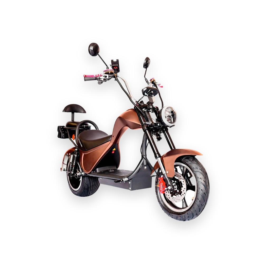 Электроскутер CityCoco Skyboard Chopper 4000 (Enisei) Коричневый