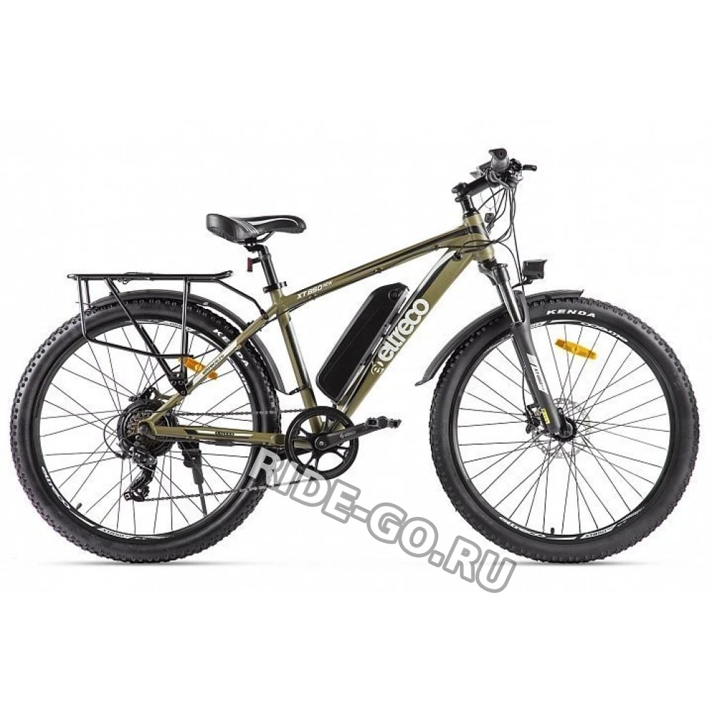 Электровелосипед велогибрид Eltreco XT 850 new (Хаки)