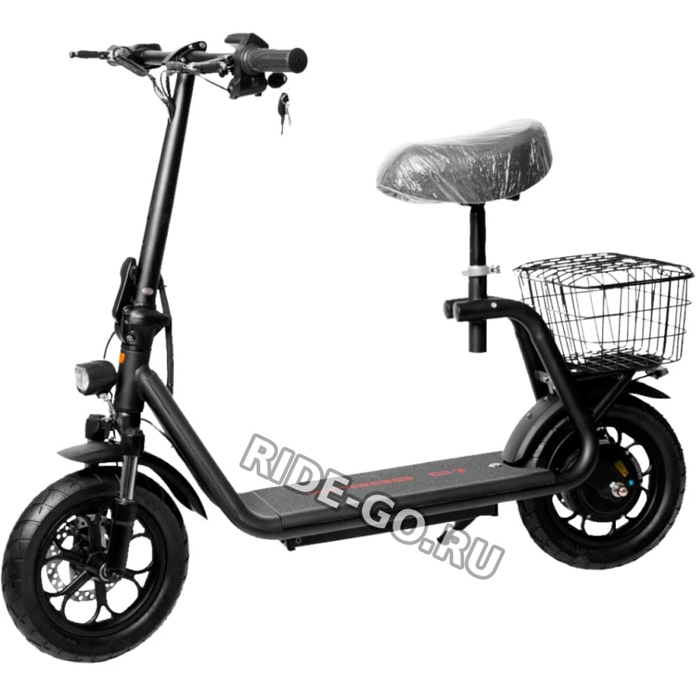 Электросамокат KUGOO C1 PLUS 11AH JILONG Черный