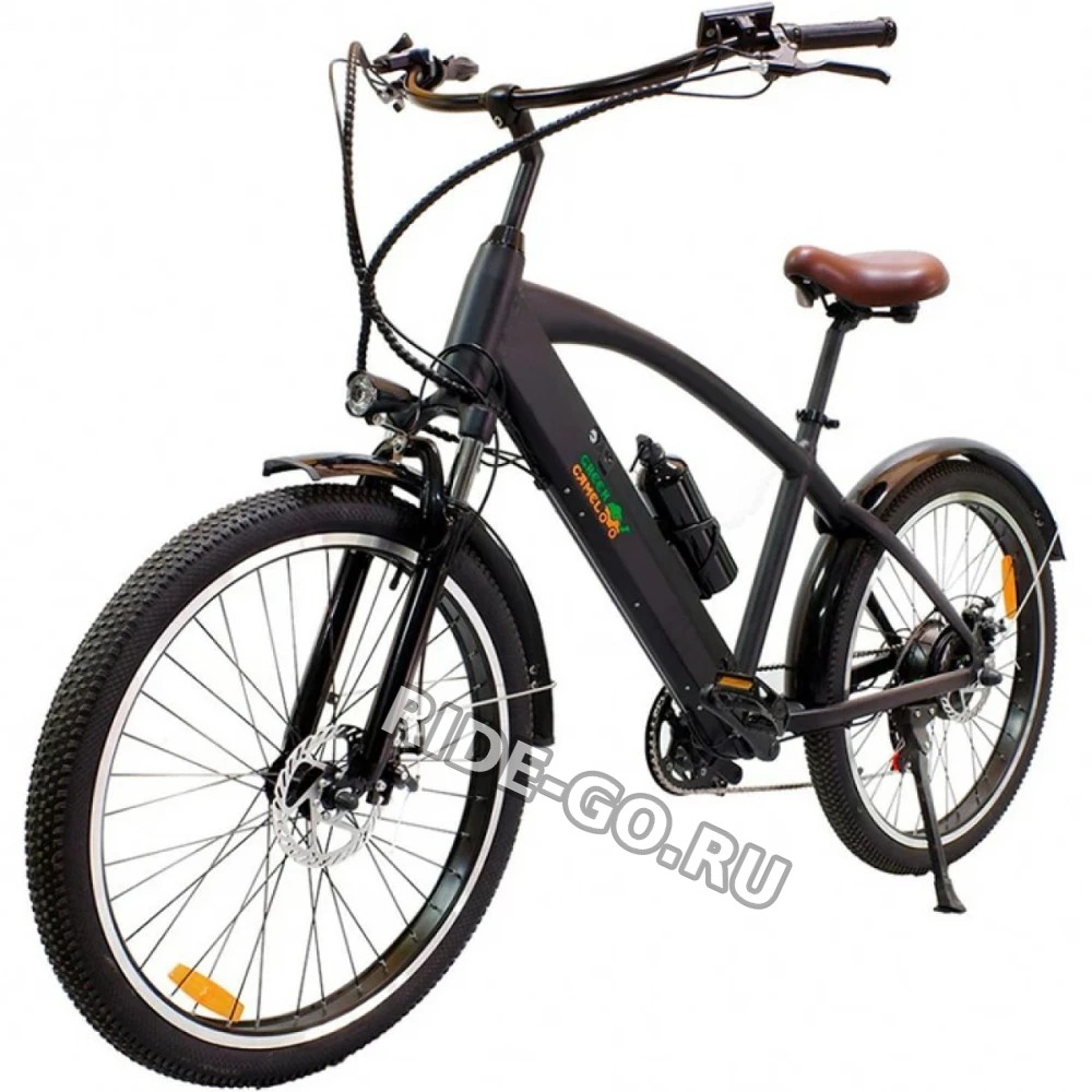Электровелосипед GreenCamel Санта (R26 500W 48V 10Ah) черный