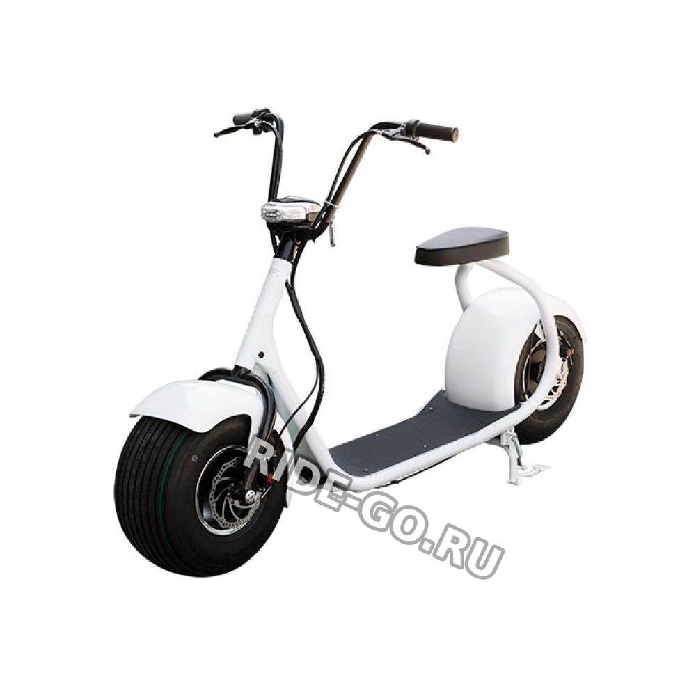 Электроскутер Seev Citycoco Classic 1000W 12Аh 60V Белый