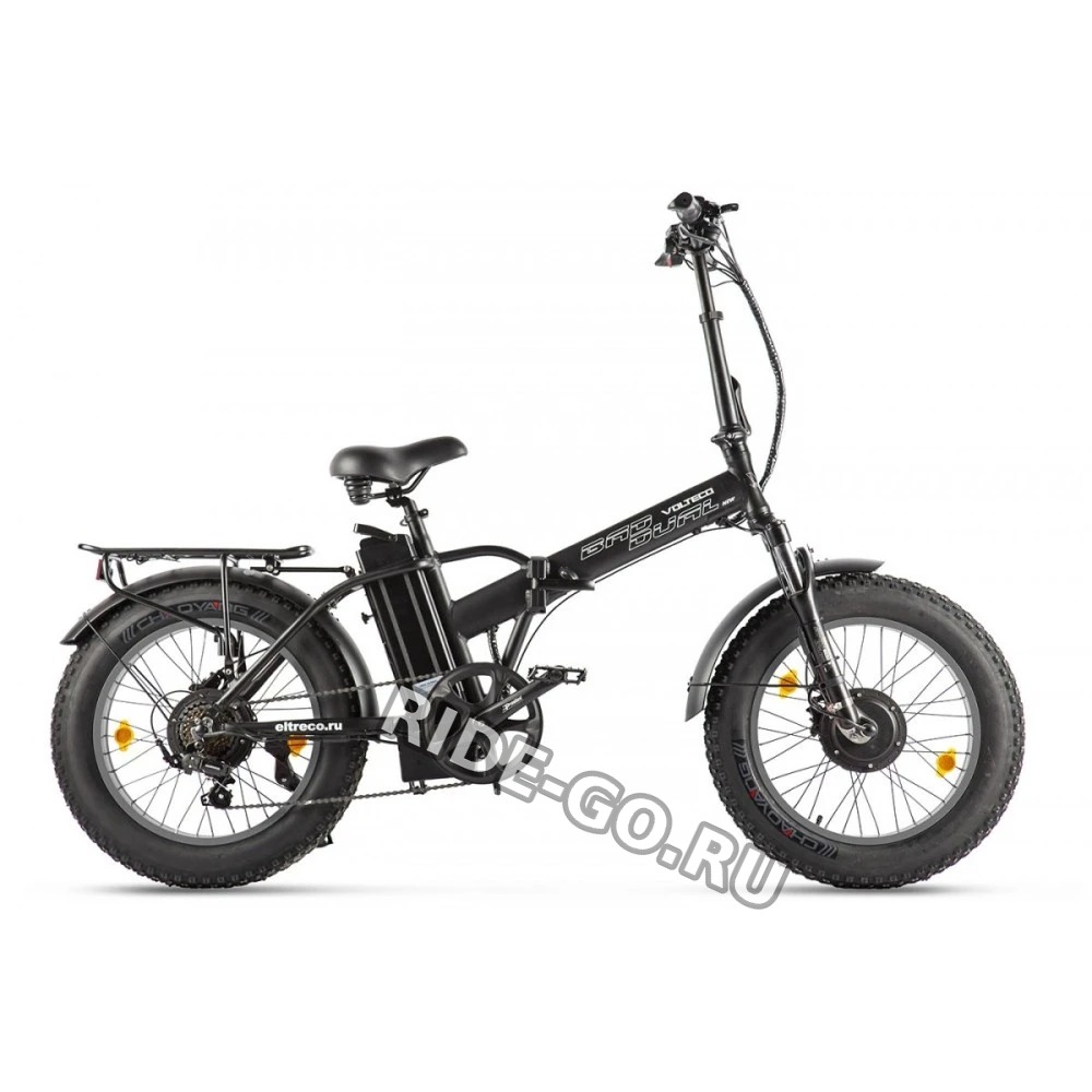 Электровелосипед VOLTECO BAD DUAL NEW Черный