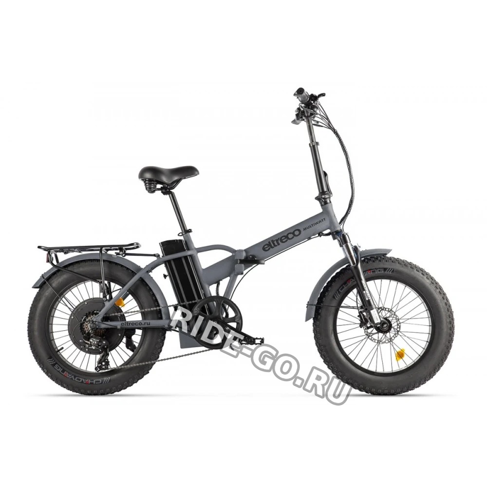 Электровелосипед велогибрид Eltreco MULTIWATT NEW Серый