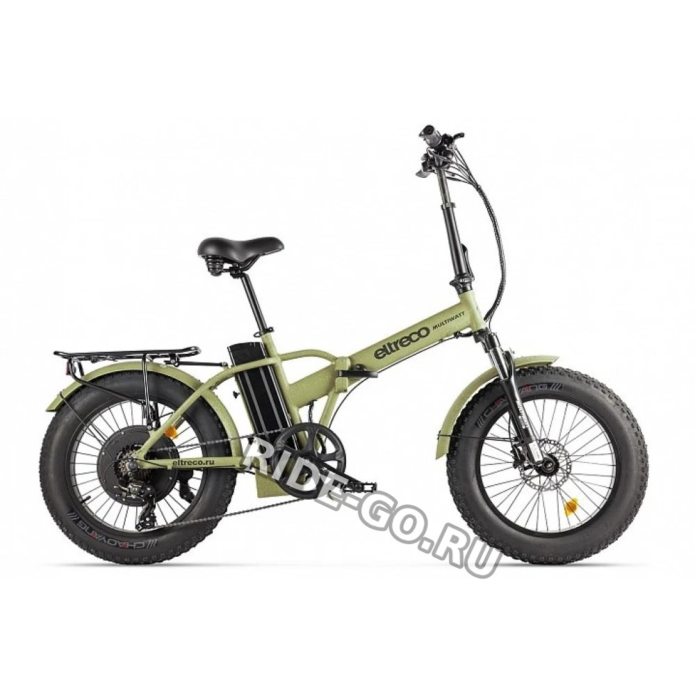 Электровелосипед велогибрид Eltreco MULTIWATT NEW Хаки