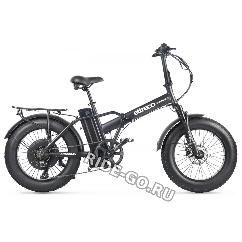 Электровелосипед велогибрид Eltreco MULTIWATT NEW Черный