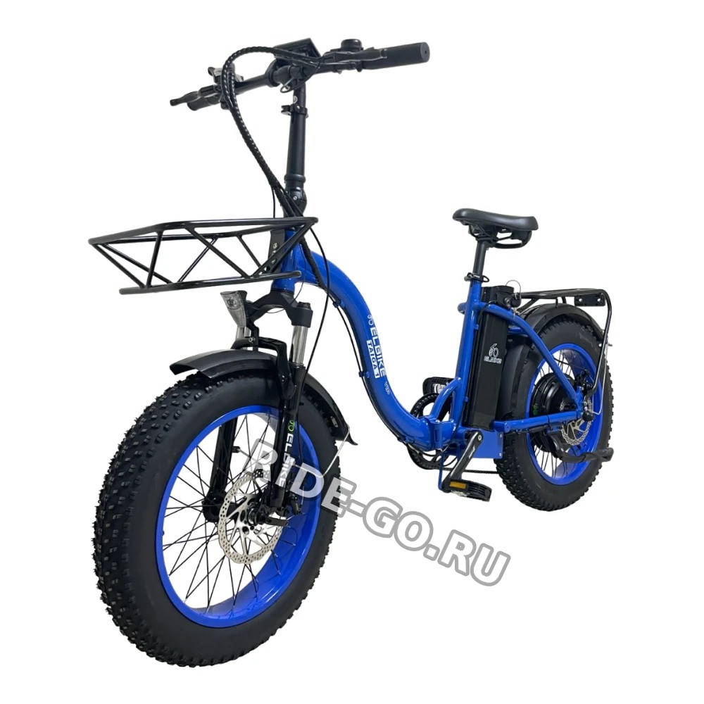 Электровелосипед Elbike Taiga 1 VIP 13 синий