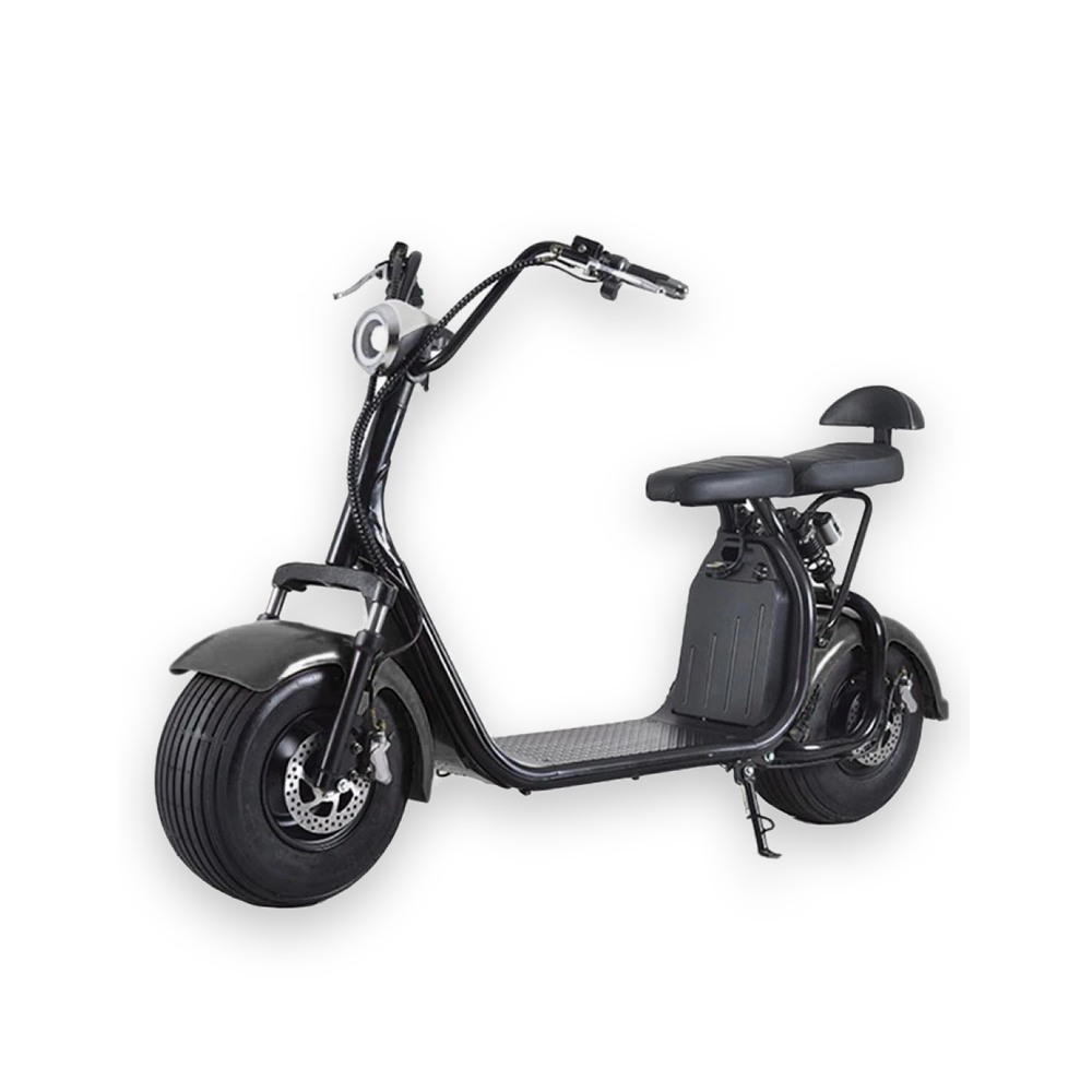 Электроскутер Citycoco GT X7 (2000W) Черный матовый