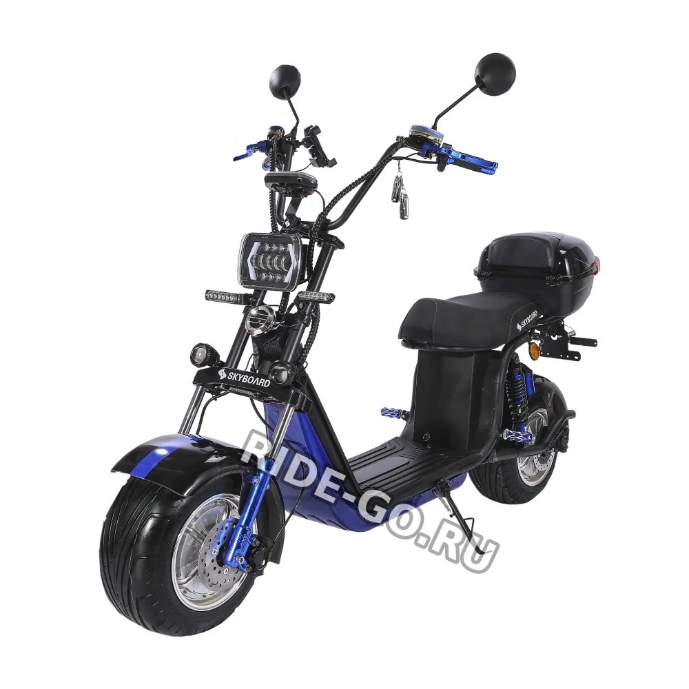 Электроскутер CityCoco Skyboard BR30-2WD (Ural) черный