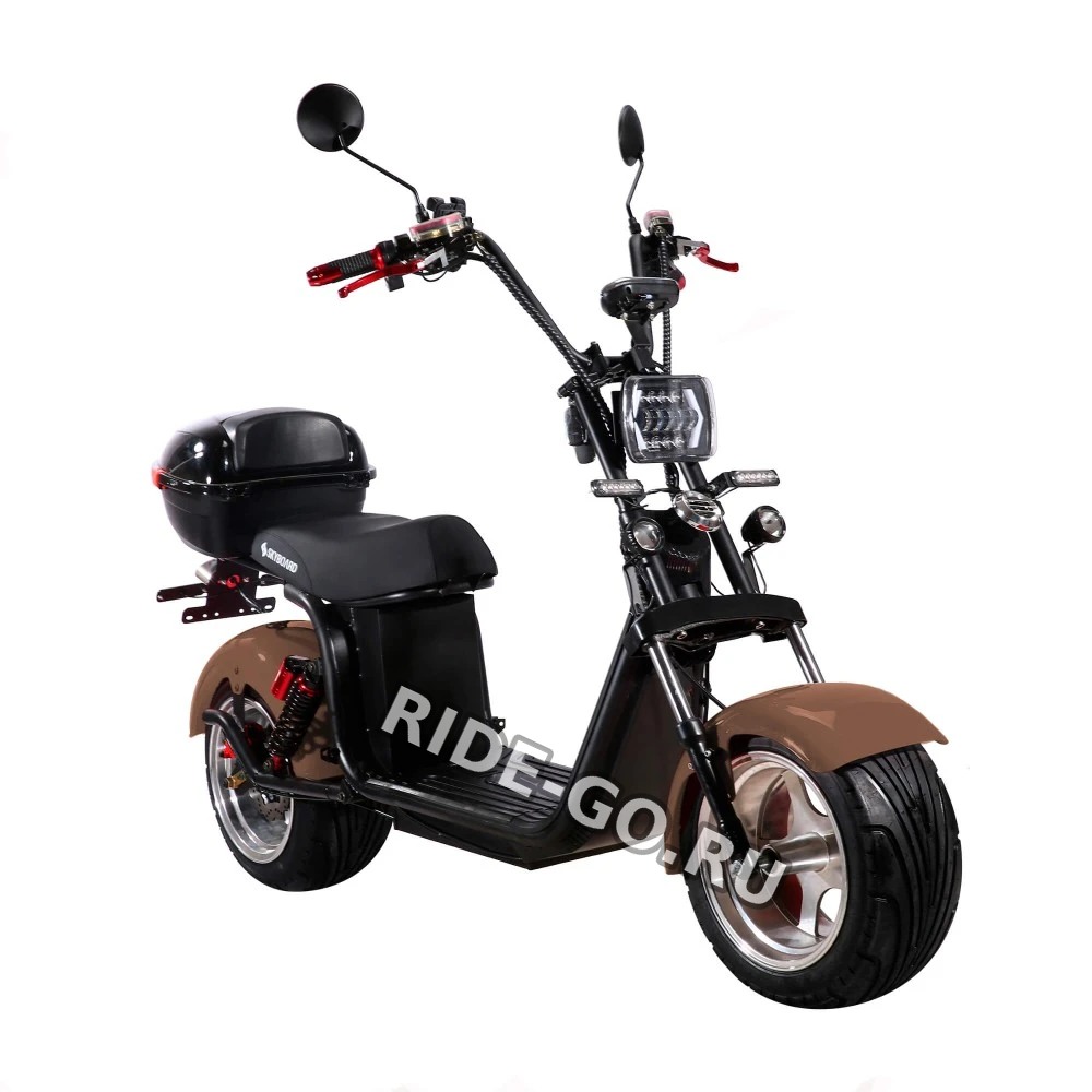 Электроскутер CityCoco Skyboard BR30-2WD (Ural) коричневый