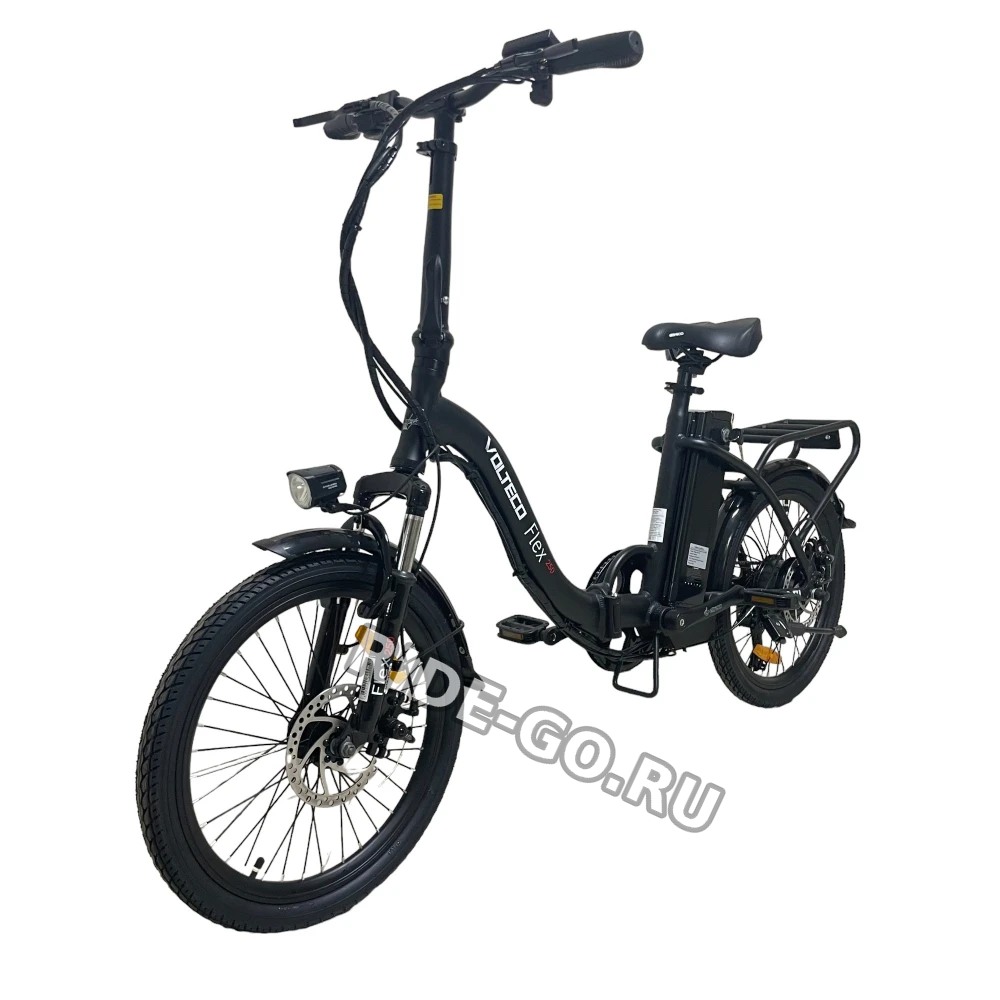 Электровелосипед Volteco FLEX черный