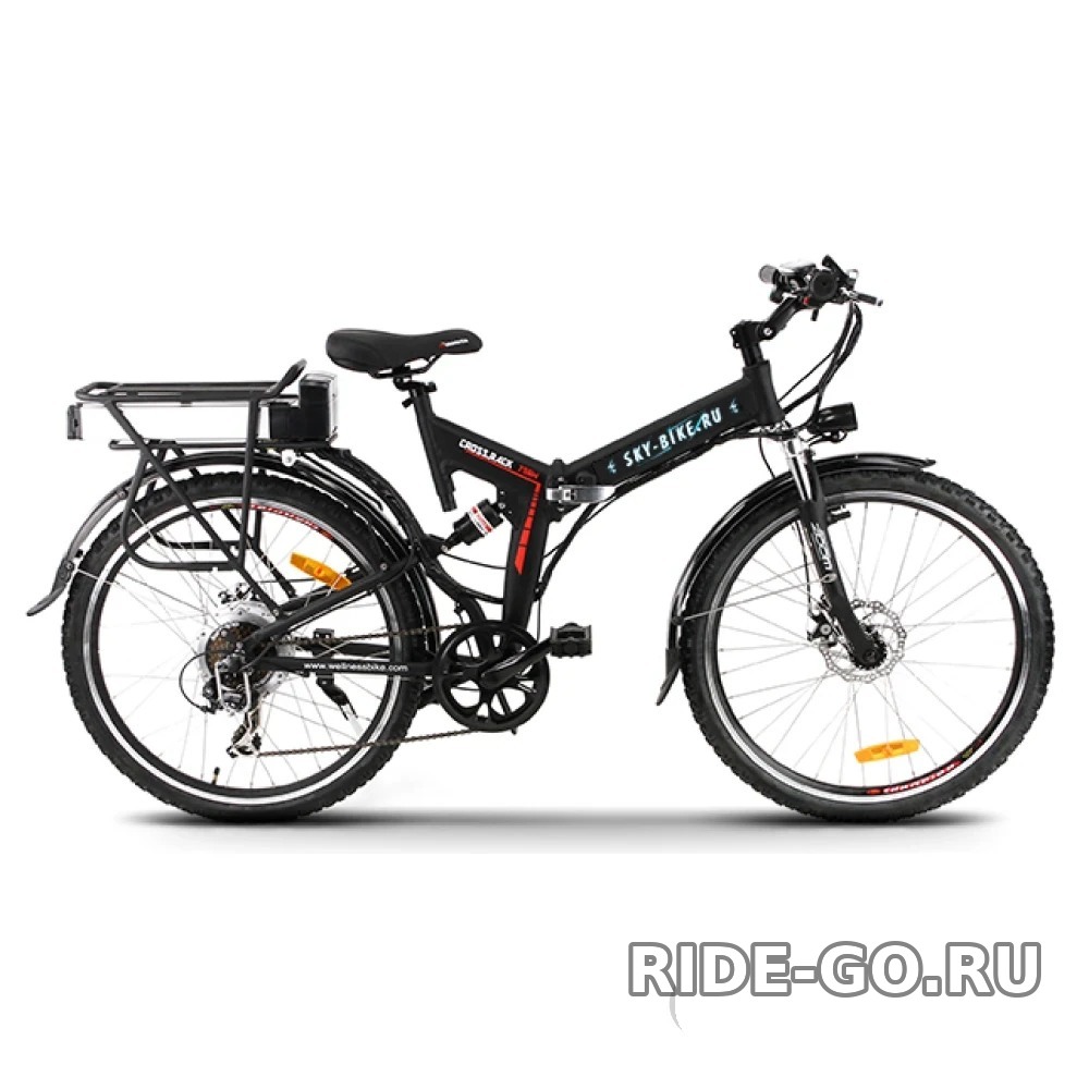 Электровелосипед Wellness CROSS RACK 750W