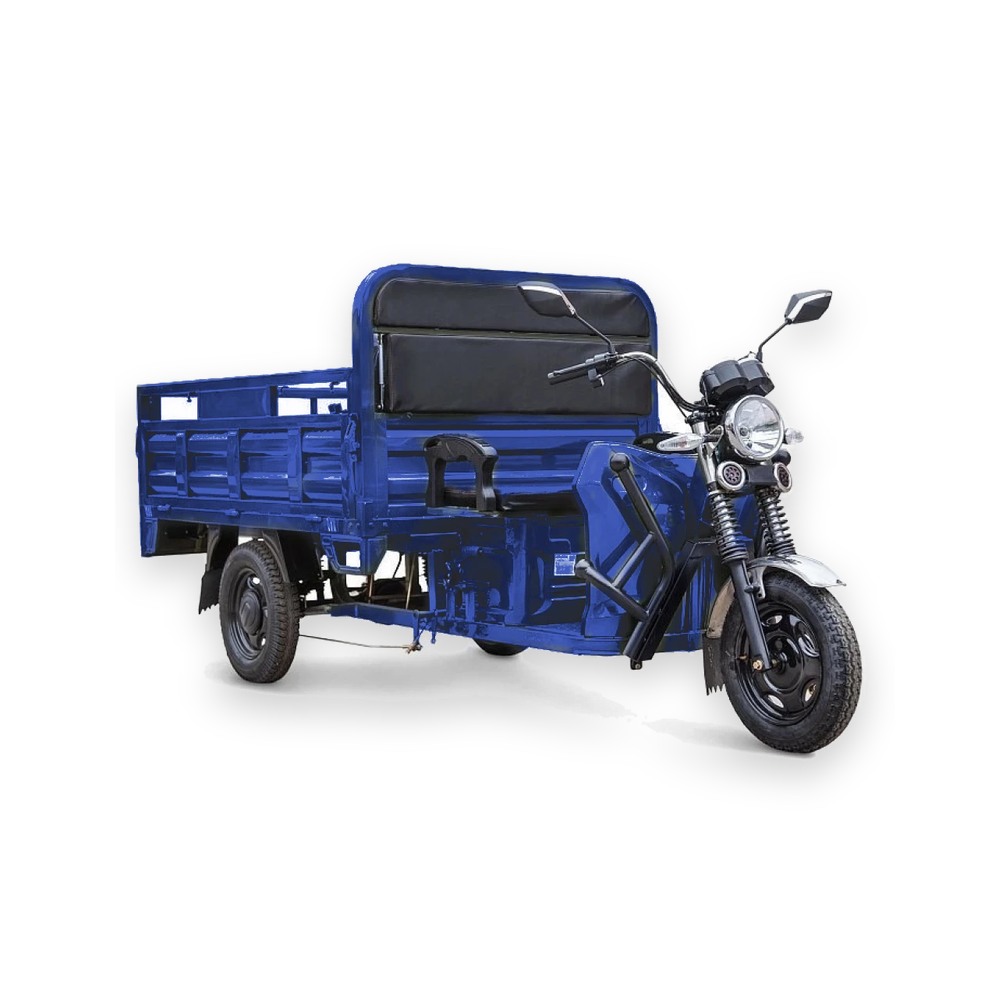 Грузовой электротрицикл Rutrike D4 NEXT 1800 60V1200W Синий