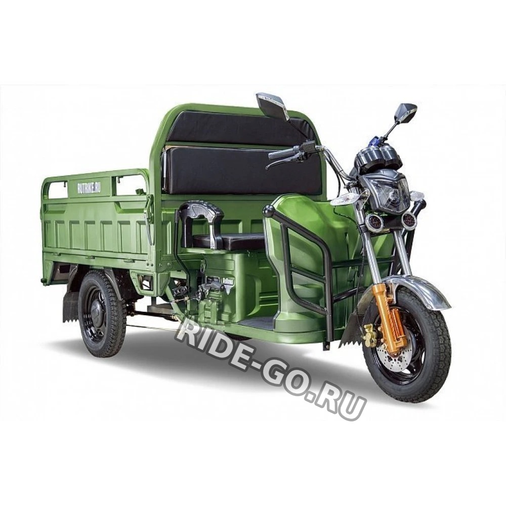 Грузовой электротрицикл Rutrike Дукат 1500 60V1000W зеленый