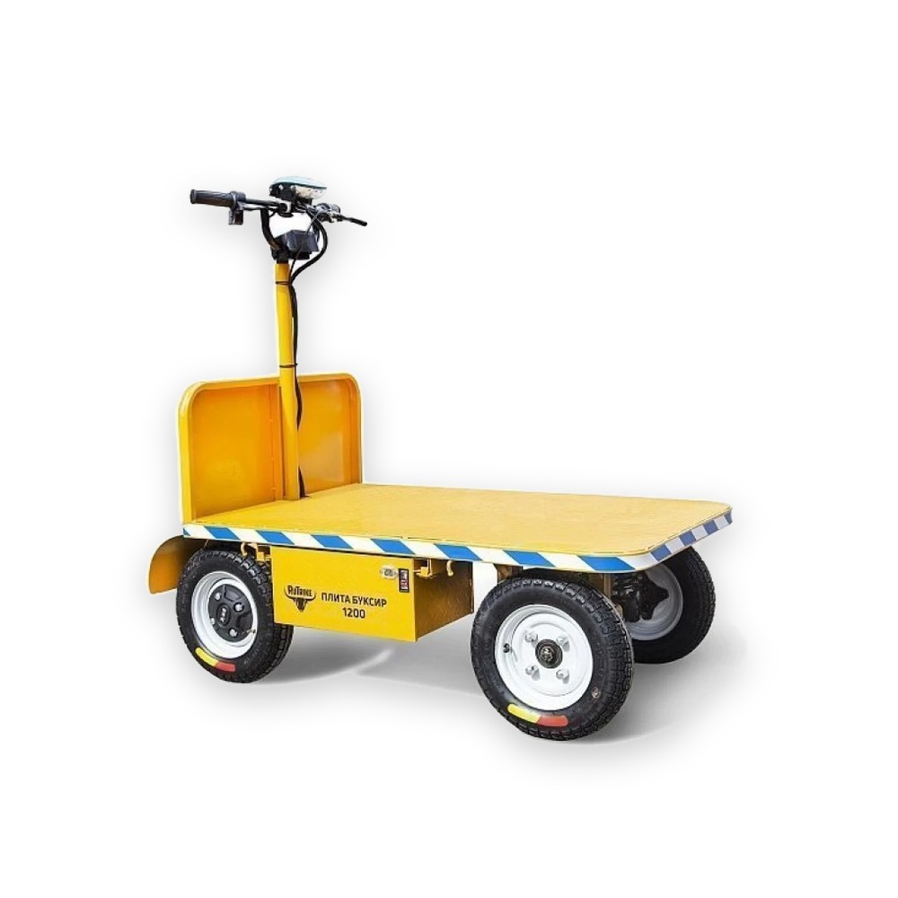 Платформенная тележка электрическая RuTrike ПЛИТА БУКСИР 1200