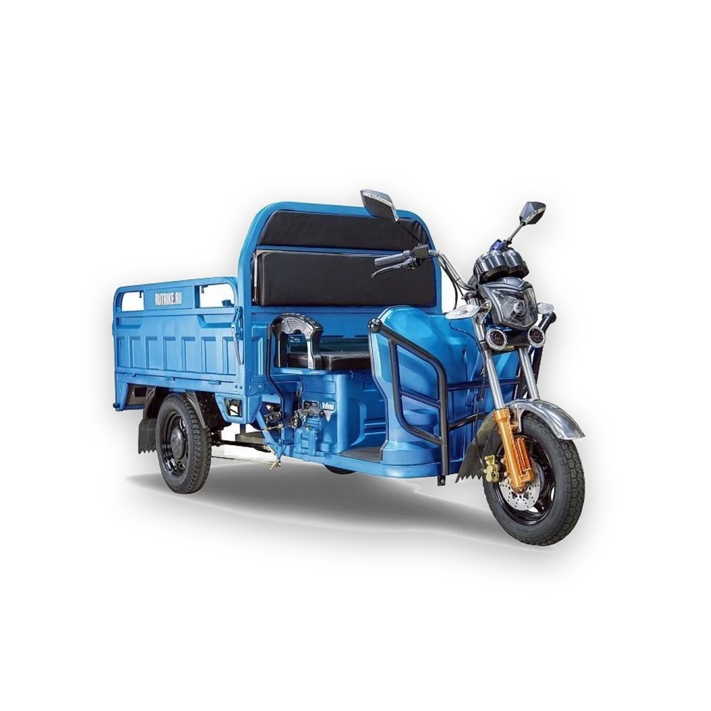 Грузовой электротрицикл Rutrike Гибрид 1500 60V1000W Синий