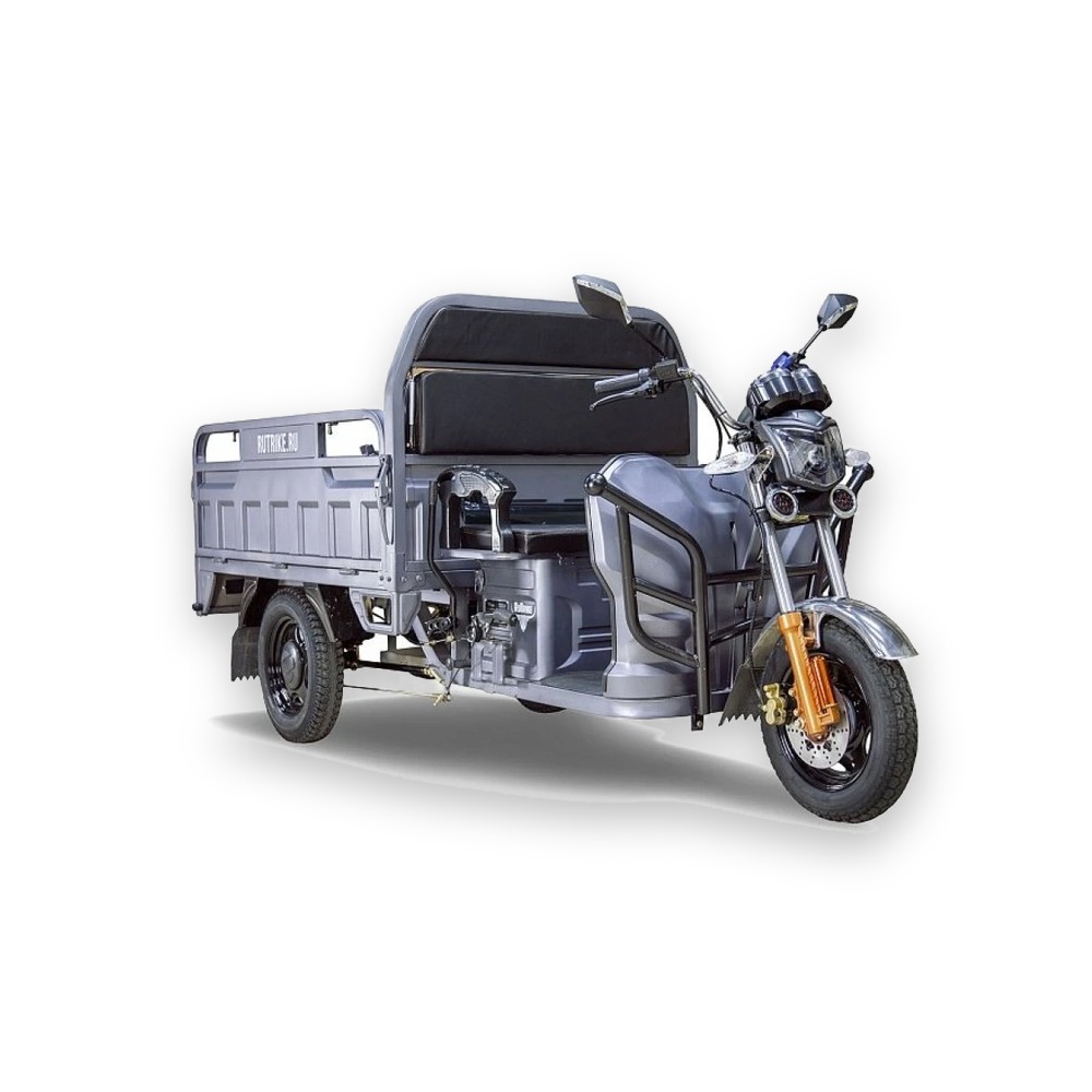 Грузовой электротрицикл Rutrike Гибрид 1500 60V1000W Серый
