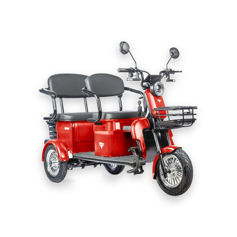 Электротрицикл Rutrike Караван Красный