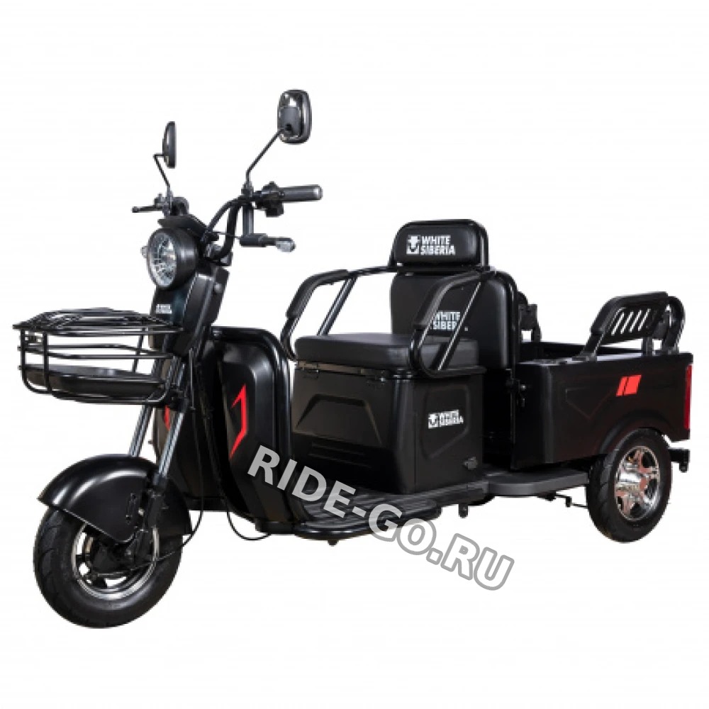 Электротрицикл WHITE SIBERIA SIBTRIKE MAX 2000W