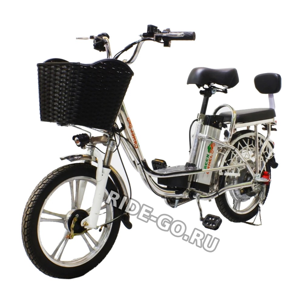 Электровелосипед Колхозник GreenCamel Транк-18-60 (R18 350W 60V 13Ah)