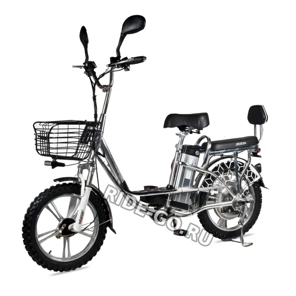 Электровелосипед Колхозник Jetson V8 PRO X 500W (60V/13Ah) гидравлика