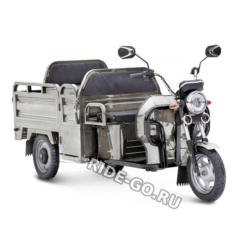 Грузовой электротрицикл Rutrike Вояж-П2 1250 60V800W серый