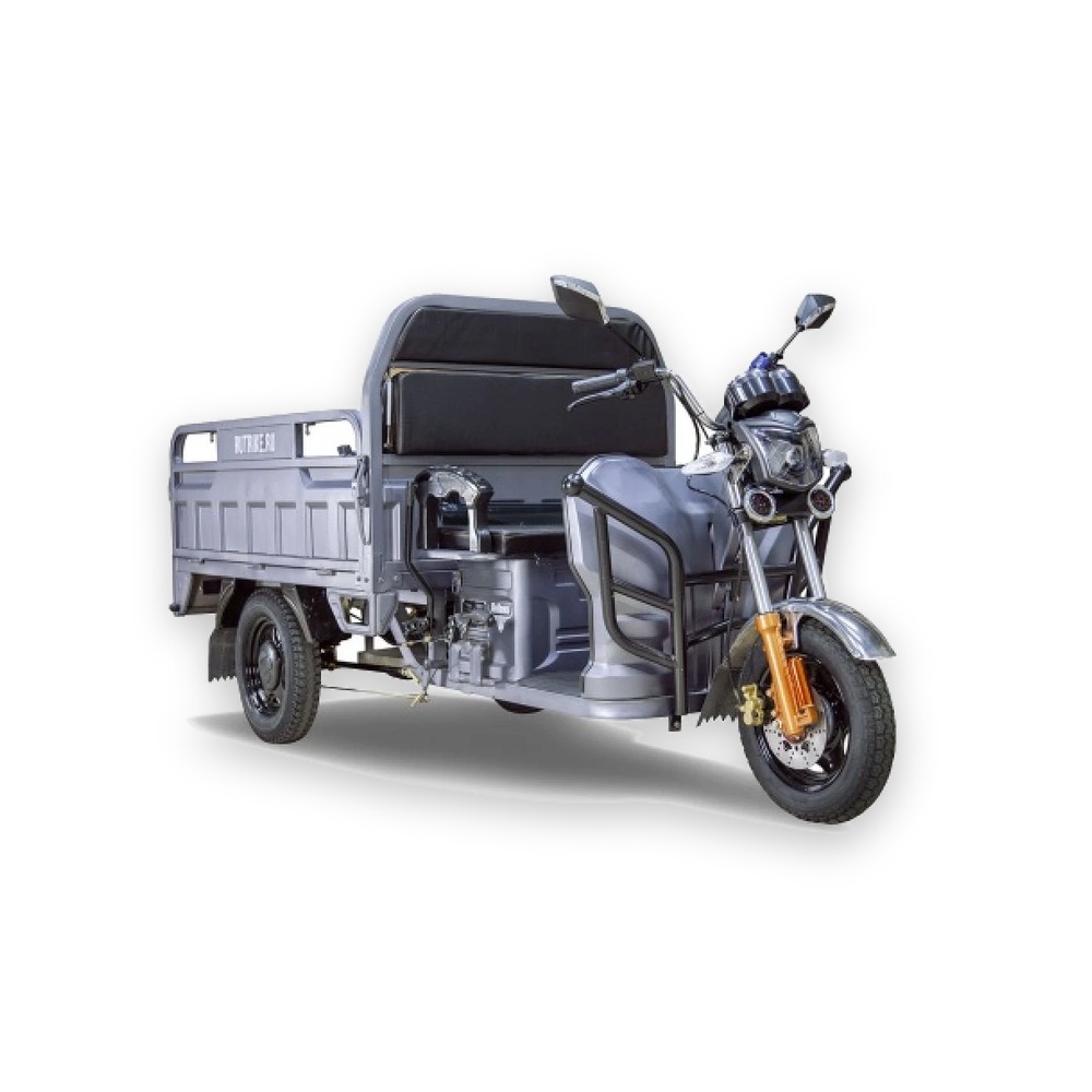 Грузовой электротрицикл Rutrike Гибрид 1500 60V1000W32Ah Серый
