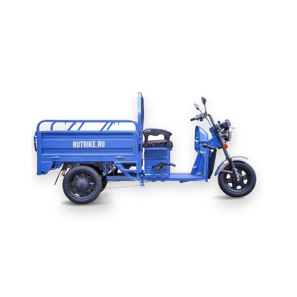 Грузовой электротрицикл Rutrike Вояж К22 1200 60V/800W синий