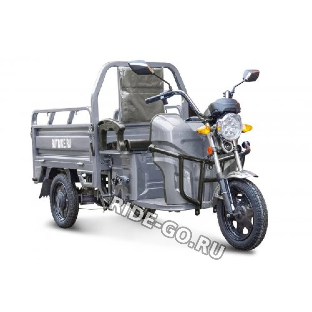 Грузовой электротрицикл Rutrike Вояж К22 1200 60V/800W серый