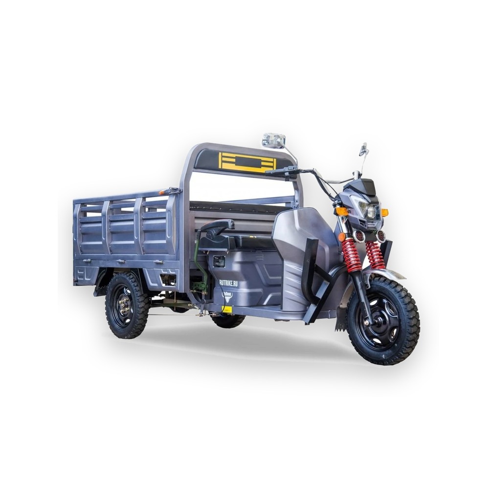 Грузовой электротрицикл Rutrike Антей-У 1500 60V1000W серый матовый