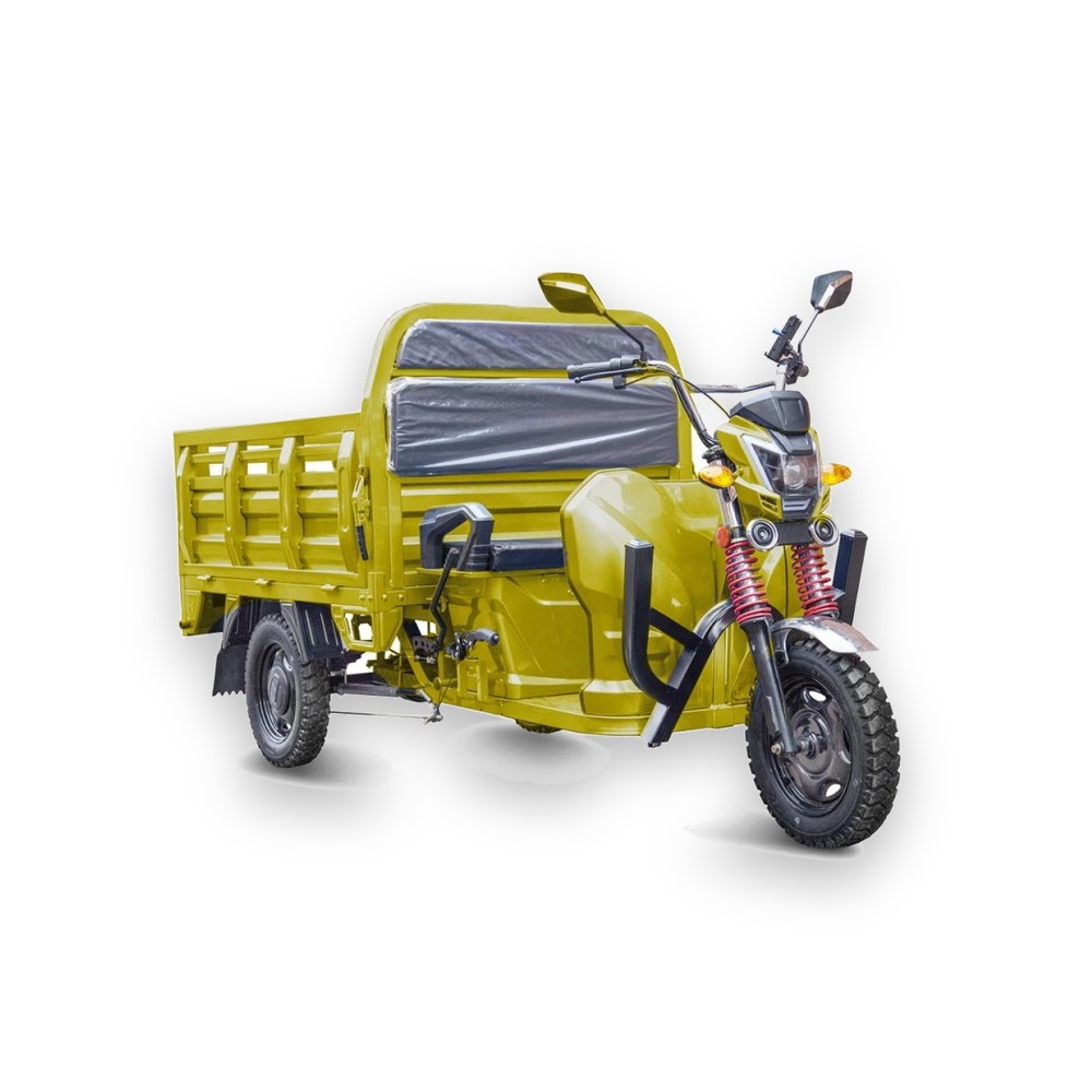 Грузовой электротрицикл Rutrike Антей-У 1500 60V1000W желтый