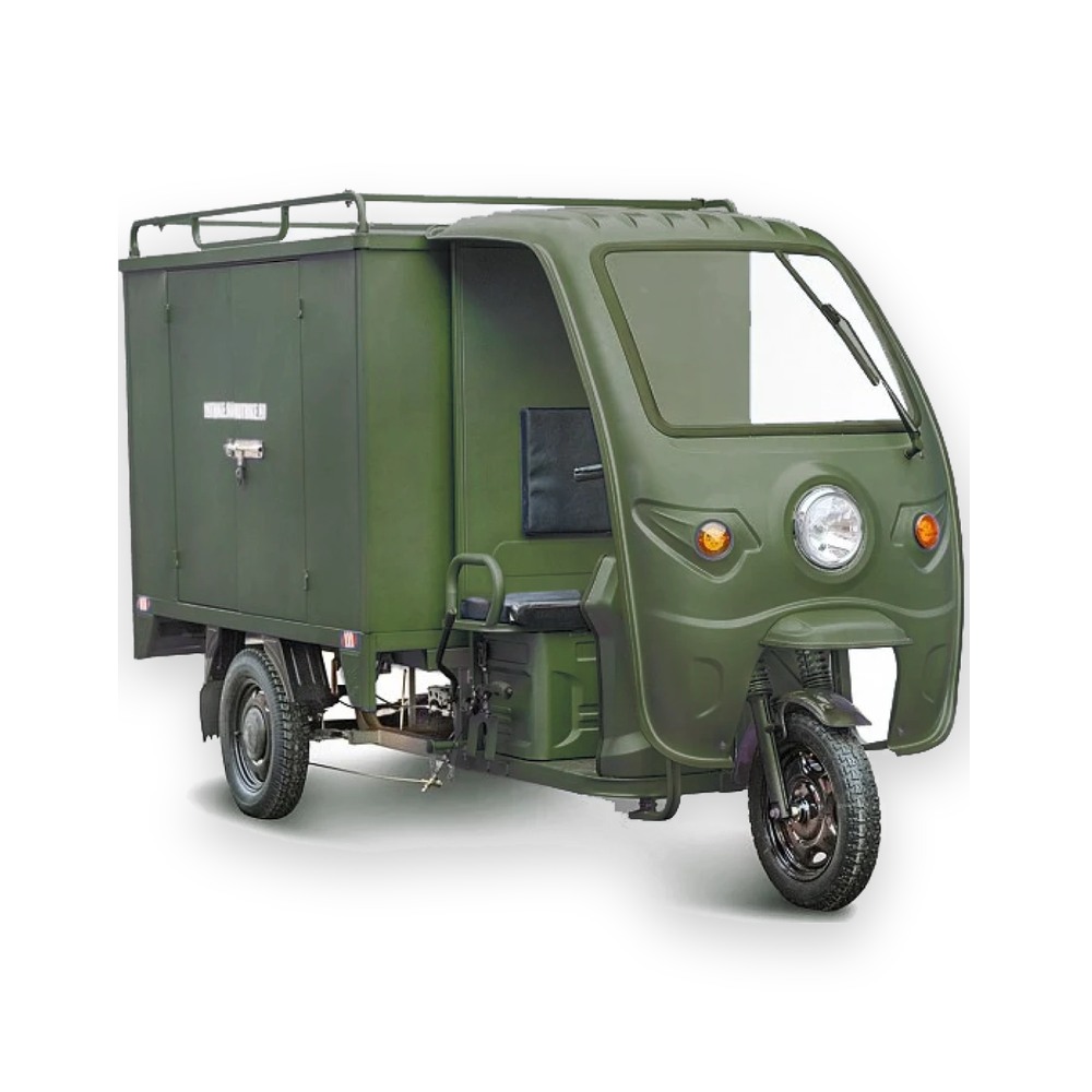 Грузовой электротрицикл Rutrike КАРГО 1800 60V1000W, Зеленый
