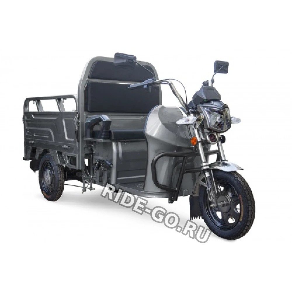 Грузовой электротрицикл Rutrike Вояж К1 1200 60V800W Серый