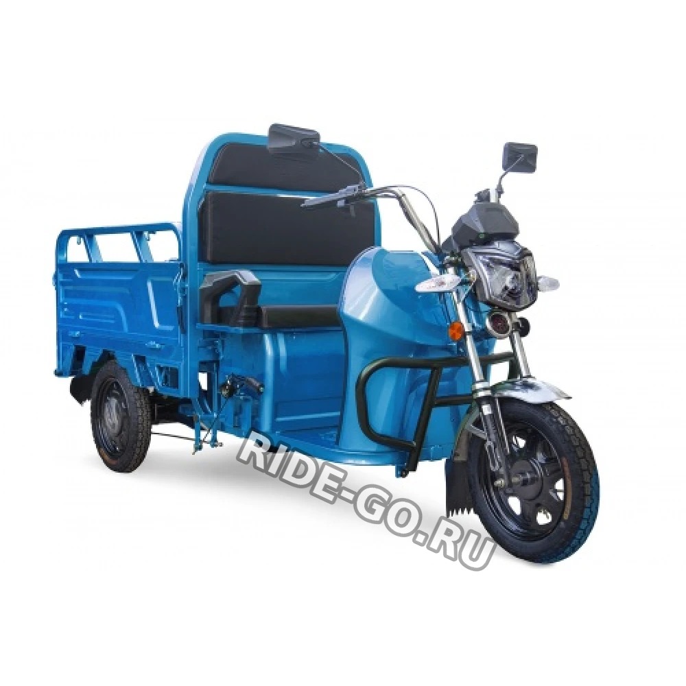 Грузовой электротрицикл Rutrike Вояж К1 1200 60V800W Синий