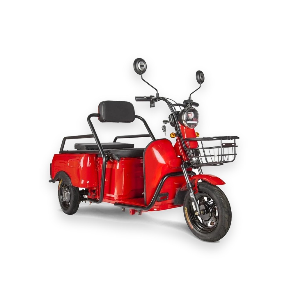 Электротрицикл Rutrike Такт Красный
