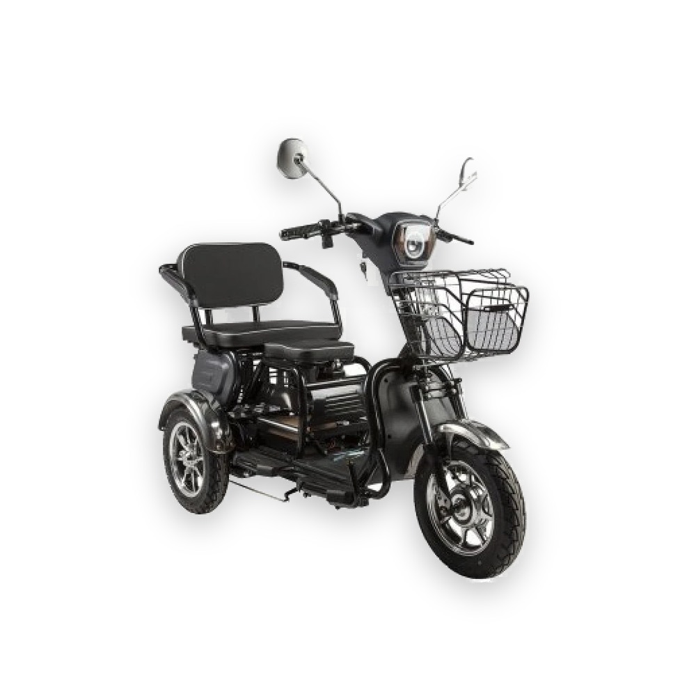 Электротрицикл Rutrike S2 V2 трансформер зеленый
