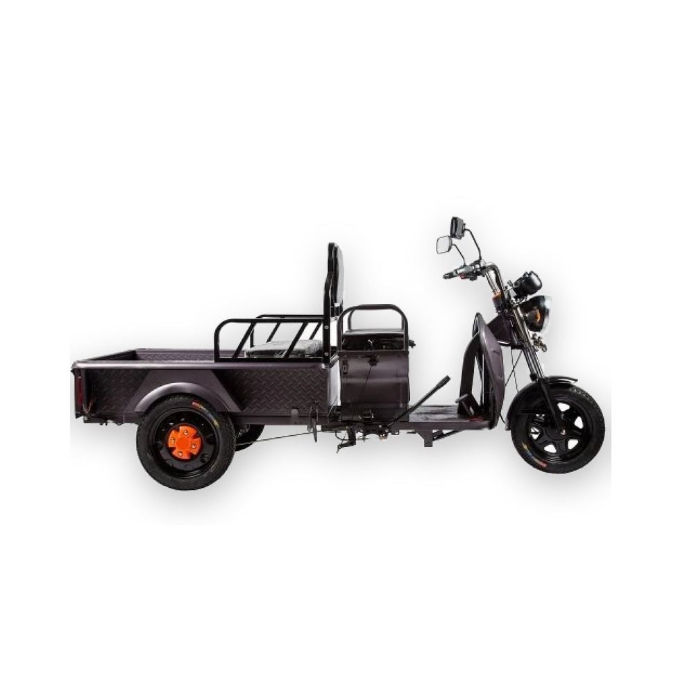 Грузовой электротрицикл Rutrike D1 1200 60V900W темно-серый