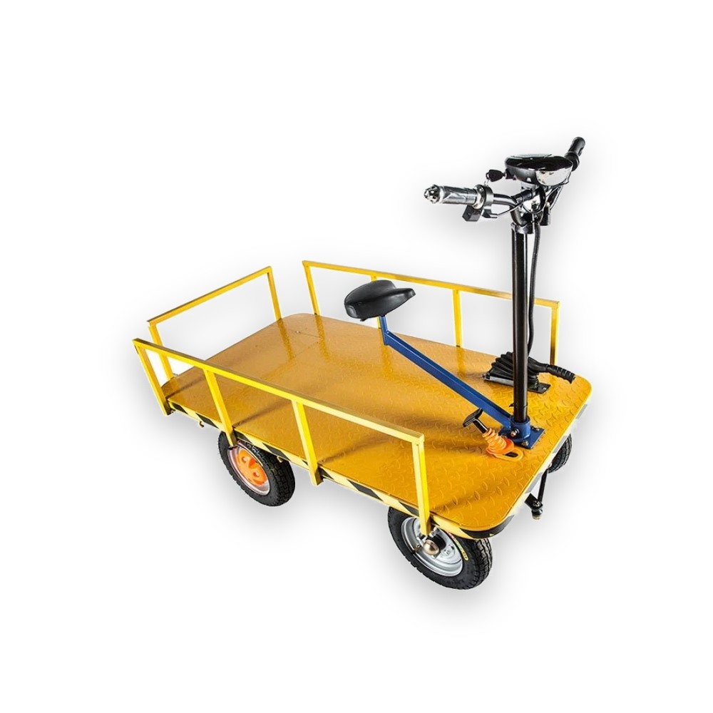 Платформенная тележка электрическая Rutrike СКЛАД 1500